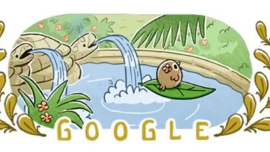 Photo of ओलंपिक के छठे दिन Google ने बनाया सर्फिंग थीम पर Doodle