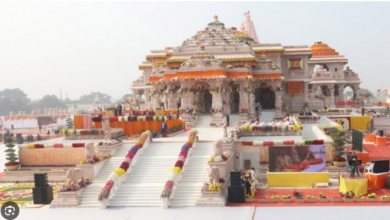 Photo of राम मंदिर को बम से उड़ाने की धमकी के बाद परिसर में हाई अलर्ट