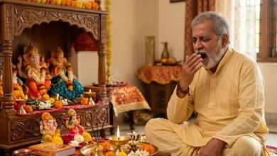Photo of पूजा करते समय नींद या उबासी आना देता है ये संकेत